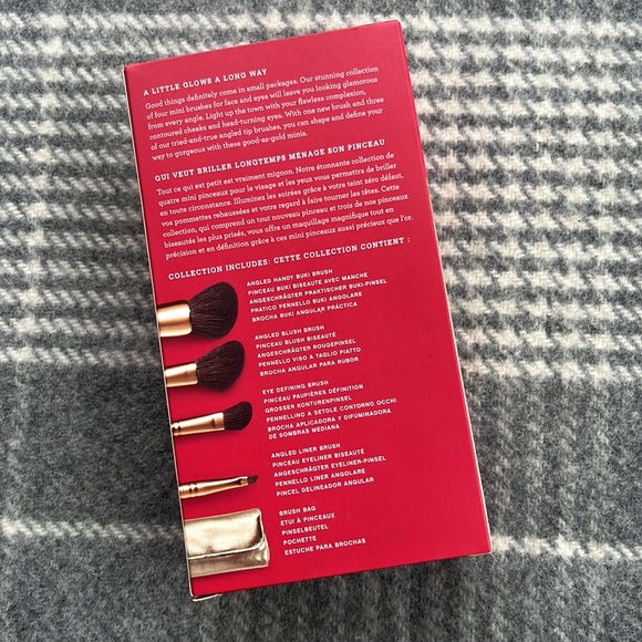 Bare minerals red make up brush kit ~ NWT bareMinerals - Picture 2 of 8